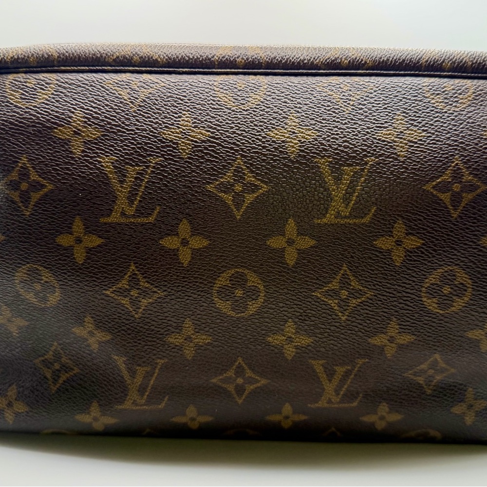 Louis Vuitton Dark Brown Monogram Toiletry Bag